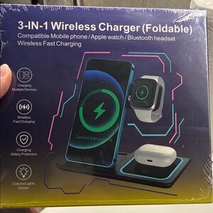 3-in-1 Wireless Charger (Foldable)